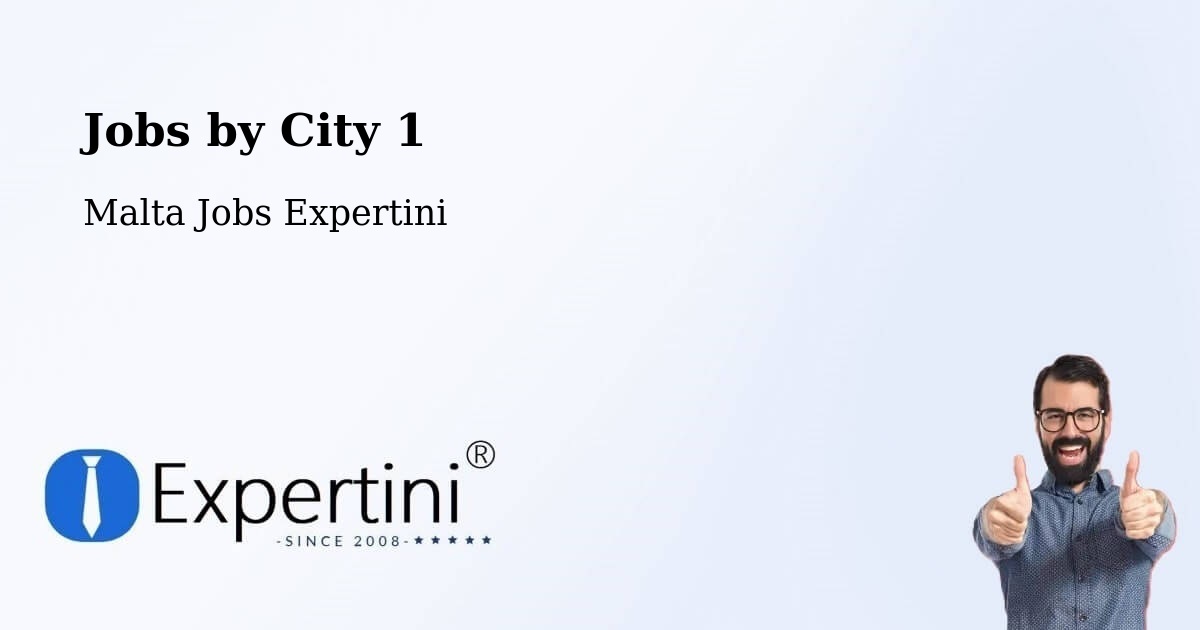 City Jobs in Malta - Expertini